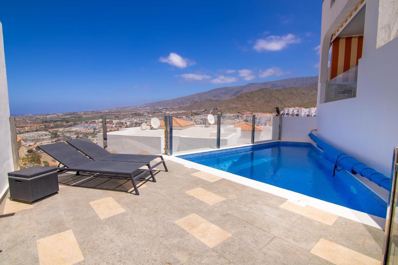 Mirador Balcon Del Atlantico Y Piscina Privada Villa Costa Adeje  Buitenkant foto