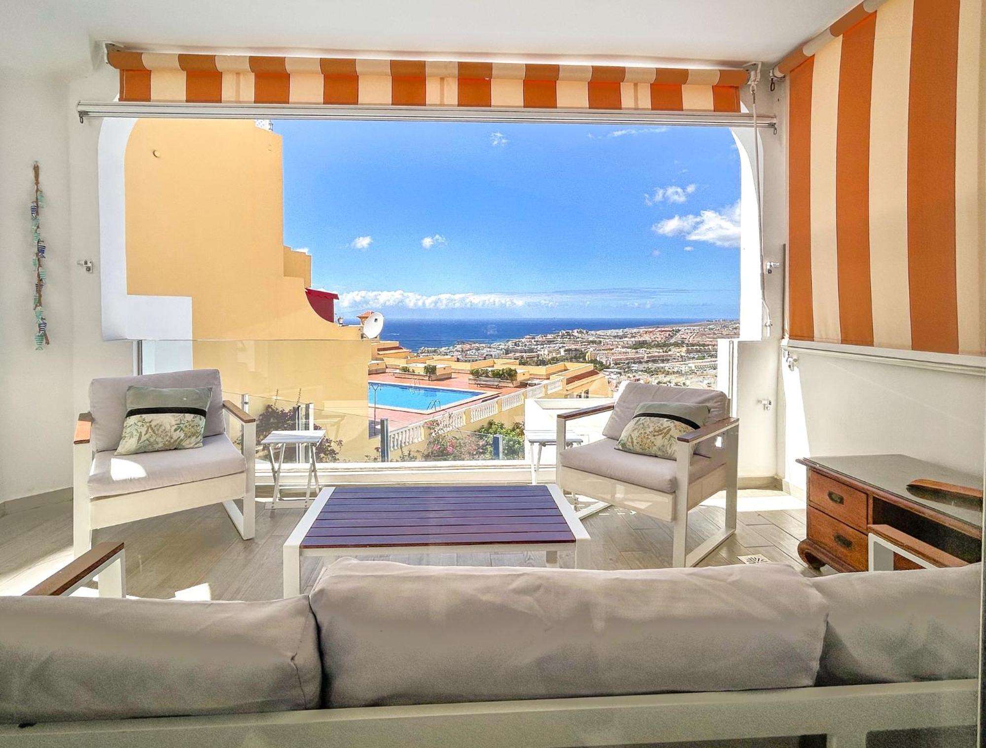 Mirador Balcon Del Atlantico Y Piscina Privada Villa Costa Adeje  Buitenkant foto